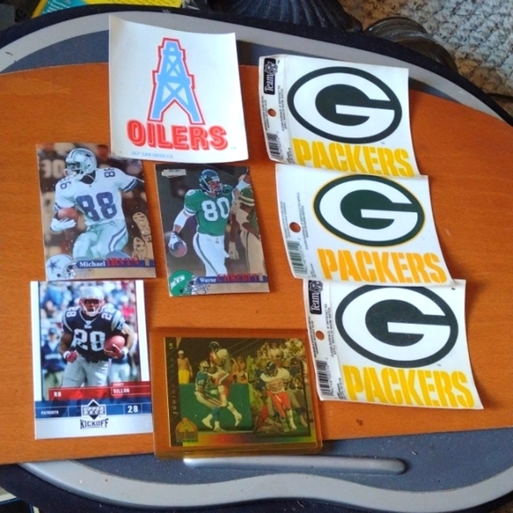 2 for $20😕Football Cards& Stickers - Picture 1 of 3